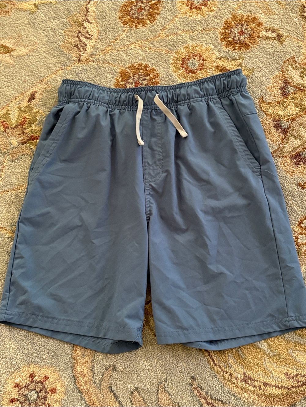 ✨ LIKE NEW 🎉✨ boys Casual Drawstring Shorts in Slate Blue, 14/16